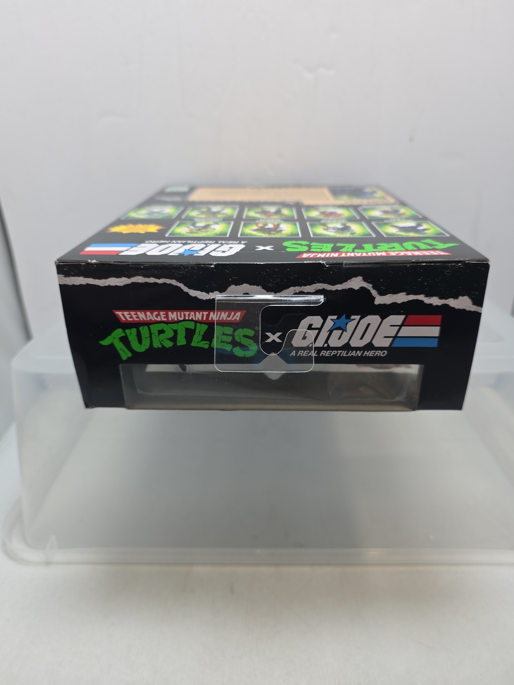 TMNT x GI Joe Snake Eyes Leo Leonardo Playmates Action Figure New (Y2) - Picture 5 of 6